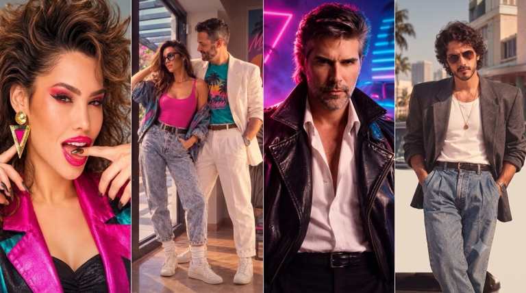 Variel Sánchez, Sara Corrales y otros famosos que participaron en el ‘trend’ de los años 80