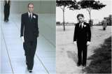 El traje de Primera Comunión de Giorgio Armani inspiró un “look” de la nueva colección