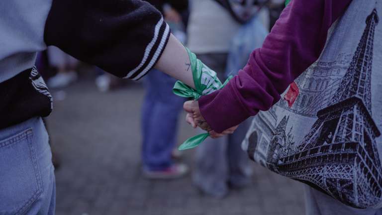 Día de Acción Global por el Aborto Legal y Seguro en Bogotá.