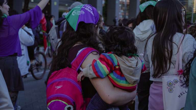 Día de Acción Global por el Aborto Legal y Seguro en Bogotá.
