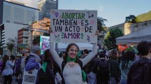 En fotos: así se vivió el plantón por el aborto legal y seguro en Bogotá
