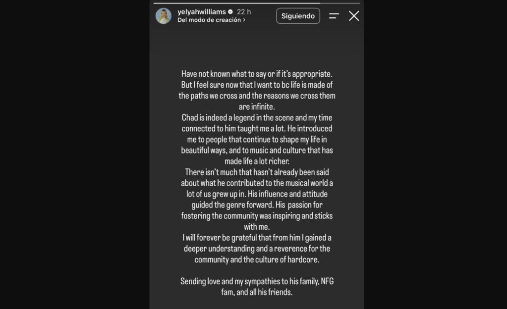 Hayley Williams, de Paramore, reacciona a la muerte de su exesposo: “Es una leyenda”