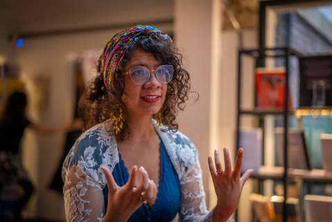 María Gómez Lara: "Este es el primer libro que escribo desde la rabia"