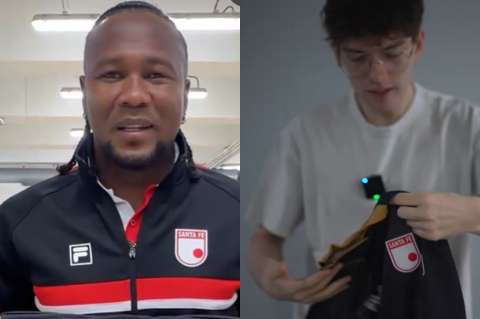 Santa Fe y Davo Xeneize: el cuadro cardenal tuvo tremendo gesto con el "streamer" argentino