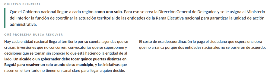 Agenda legislativa del Gobierno - Delegados del Gobierno.