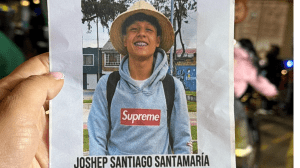 Encuentran con vida al joven Joseph Santamaría: fue localizado en el centro de Bogotá