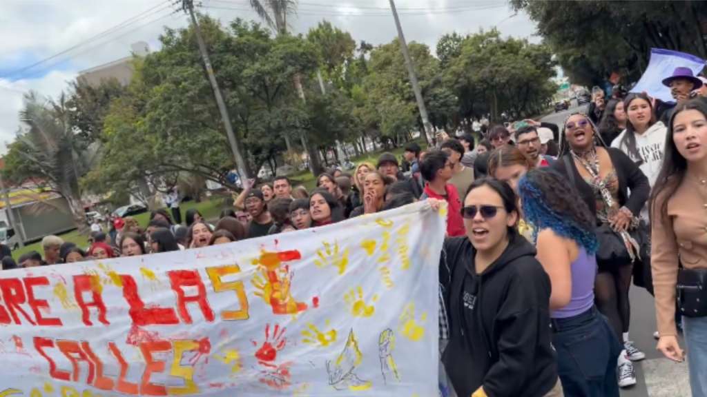 Protestas en Bogotá