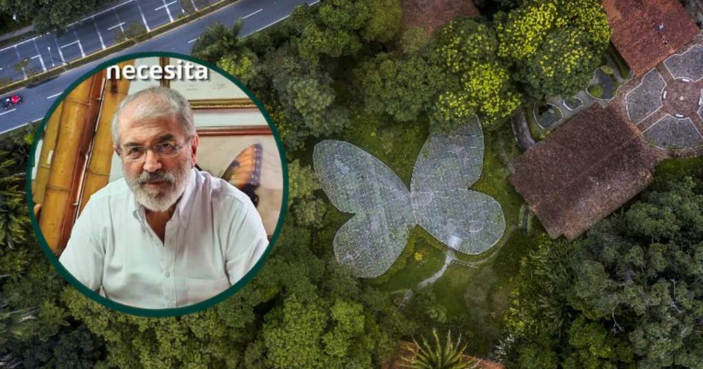 El Mariposario más grande de Colombia esta en el Jardín Botánico del Quíndio.