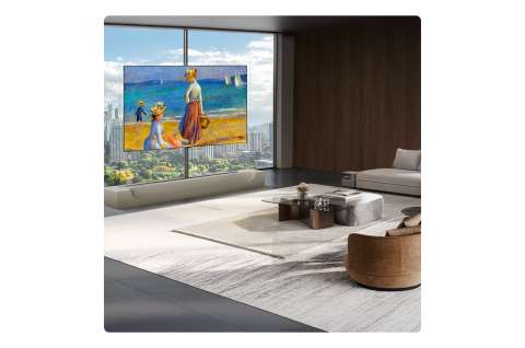 LG OLED evo W6: así es el televisor de 83 pulgadas que busca desaparecer en la pared