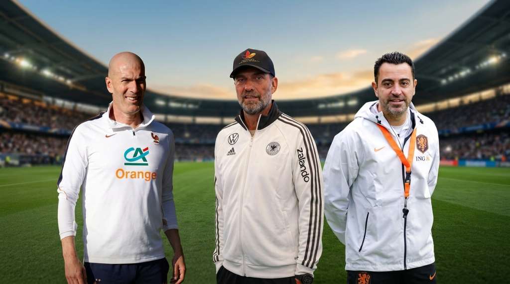 Zinedine Zidane (selección de Francia), Jurgen Klopp (Alemania) y Xavi Hernández (Países Bajos), son algunos de los entradores que van a debutar con sus nuevos equipos esta fecha FIFA.