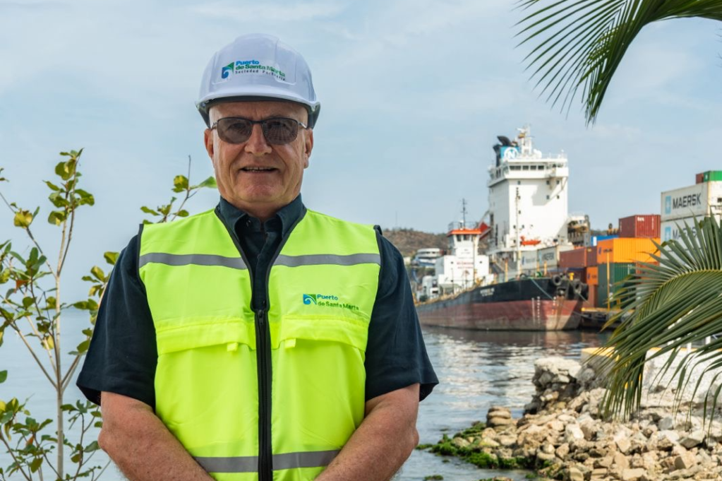 Domingo Chinea Barrera, presidente del Puerto de Santa Marta.