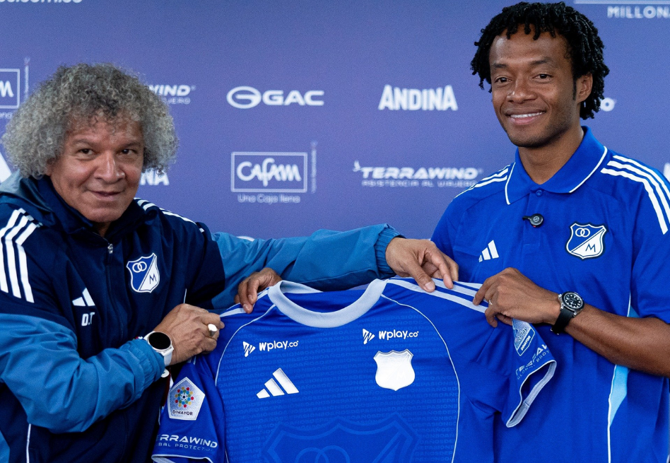Juan Guillermo Cuadrado fue presentado oficialmente como nuevo jugador de Millonarios y contó cómo se dio el contacto con el club, qué ocurrió con la posibilidad de regresar al Medellín y qué terminó convenciéndolo para volver al fútbol colombiano.