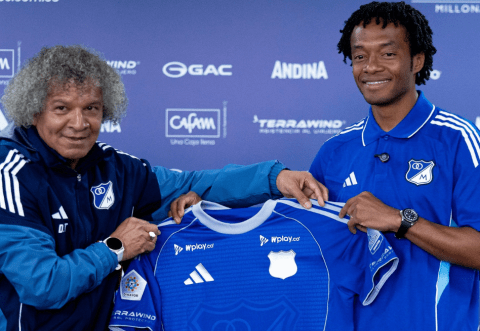 Cuadrado reveló cómo Millonarios lo convenció para regresar al FPC: así fue la presentación