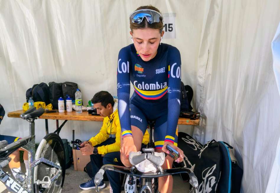 Zara Lamprea, la gran revelación de Colombia en el Mundial de Ruta Montreal 2026