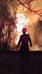 Cinco incendios forestales permanecen activos en Cundinamarca