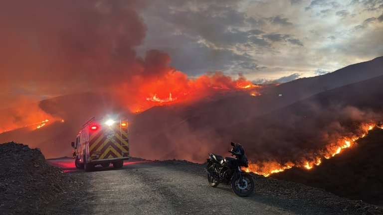 Incendio forestal en Yumbo completa más de 15 horas; hay más de 120 hectáreas afectadas
