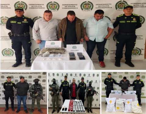 Capturan a “Los Orión”, banda dedicada al tráfico transnacional de explosivos
