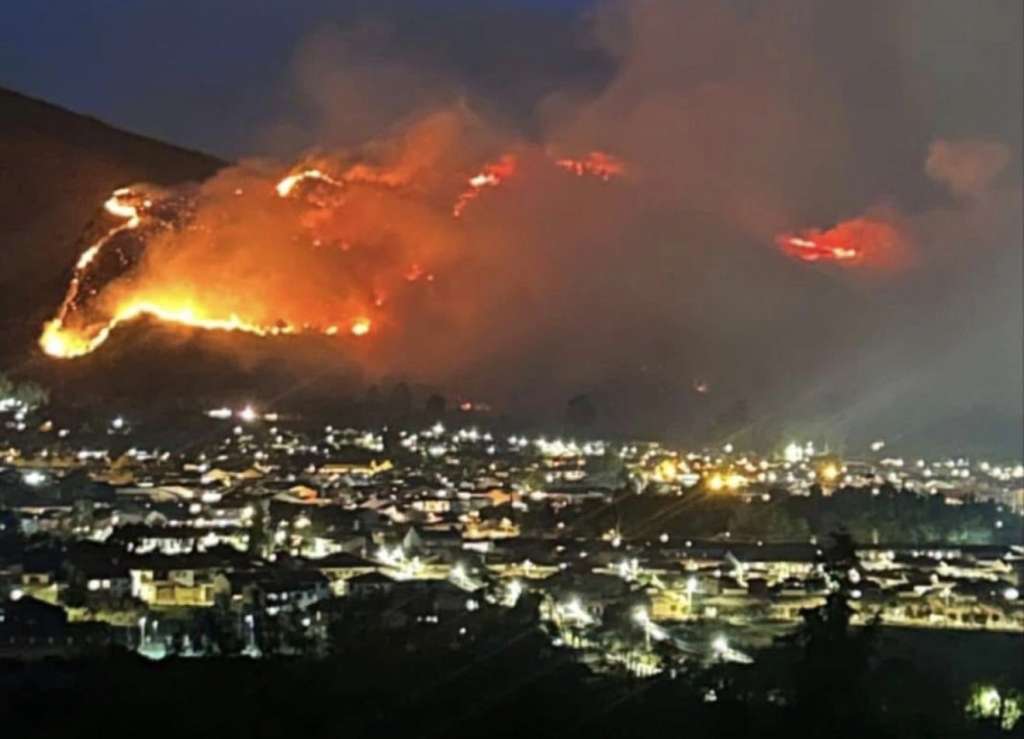 Incendio en Villa de Leyva