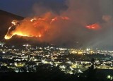 Incendio en Villa de Leyva consume el cerro de San Marcos y amenaza casco urbano