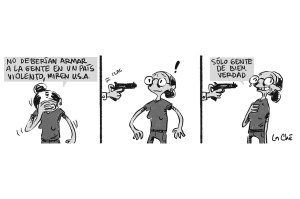 Porte de armas y gente de bien