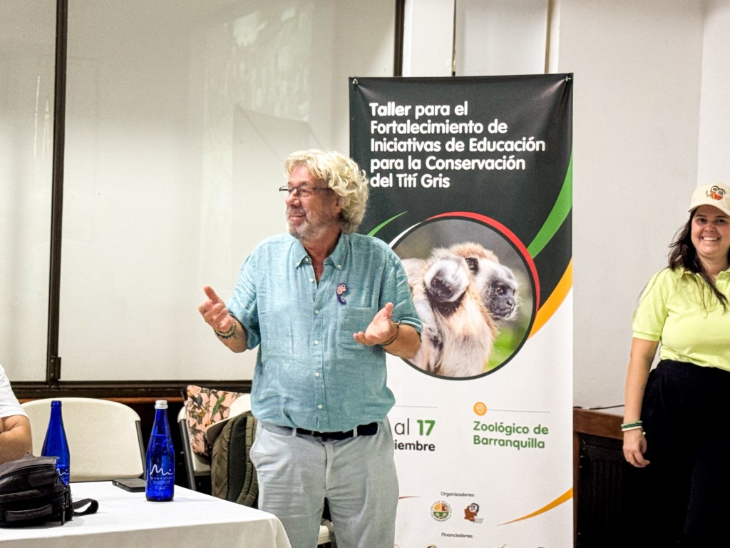 El biólogo Eric Bairrao ha trabajado durante más de 30 años en conservación.