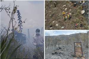 Incendios en Boyacá: así se ven las zonas afectadas por las llamas