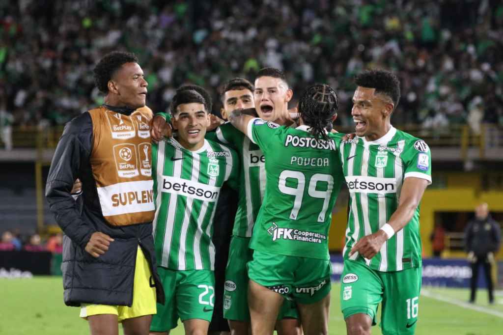 Así fue la asistencia de James que le dio el triunfo a Nacional en su primer partido: video