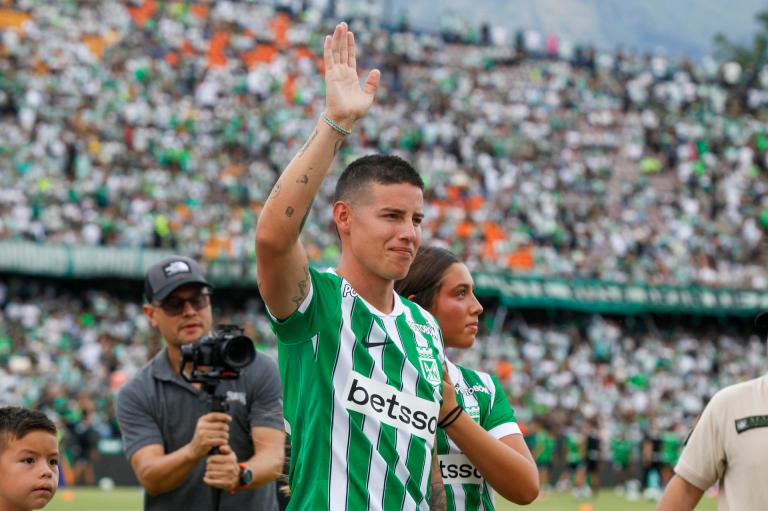 El último baile de James Rodríguez