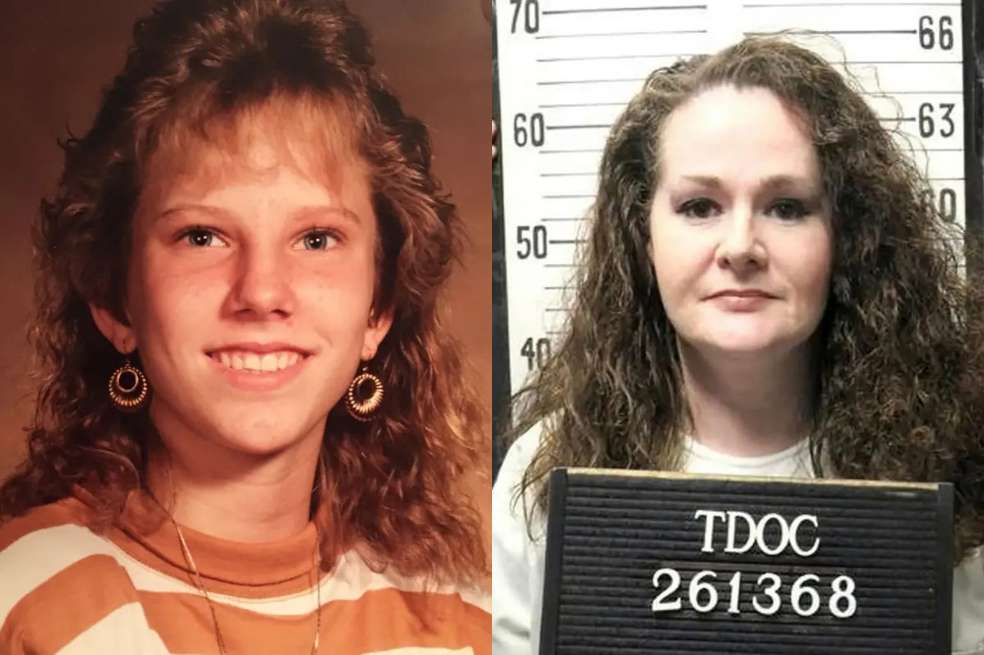 Colleen Slemmer (izq.), asesinada en 1995 a los 19 años en Knoxville, y Christa Pike (der.), condenada a muerte por el crimen y cuya ejecución está programada para este miércoles en Tennessee.