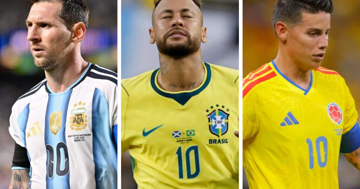 Messi, Neymar y James nos recuerdan que el fútbol con el que crecimos se está despidiendo