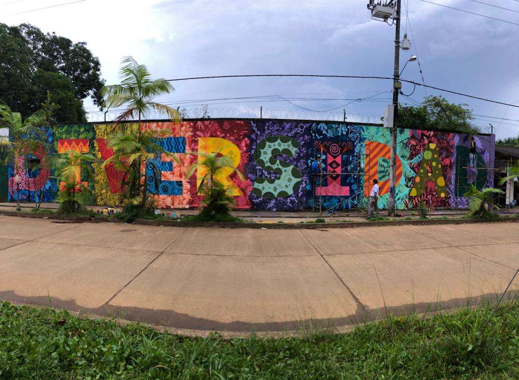 Mural de la Diversidad en Mitú