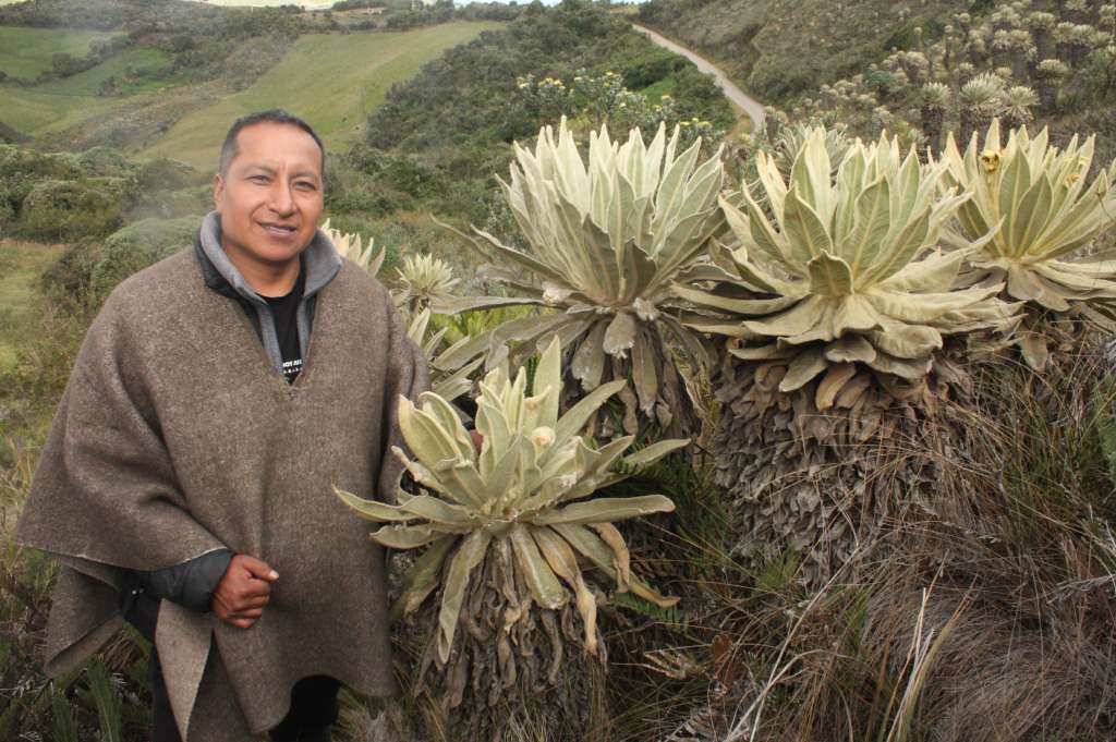 El páramo de Cumbal se encuentra en Nariño, al suroccidente del país.