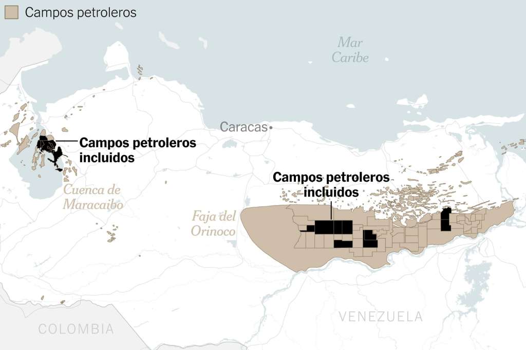 Petróleo de Venezuela que quiere Estados Unidos