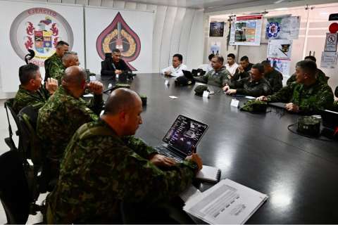 Mindefensa anuncia nuevas medidas de seguridad tras ataque con drones del Eln en Ocaña