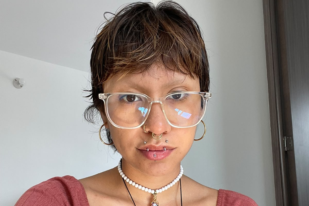 Mariann Sofía Arcos estudia Sociología y Artes Visuales en la Universidad del Valle, en Cali.