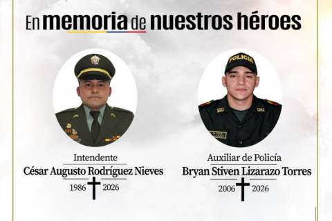 Mueren dos policías en ataque armado atribuido al Eln en Norte de Santander