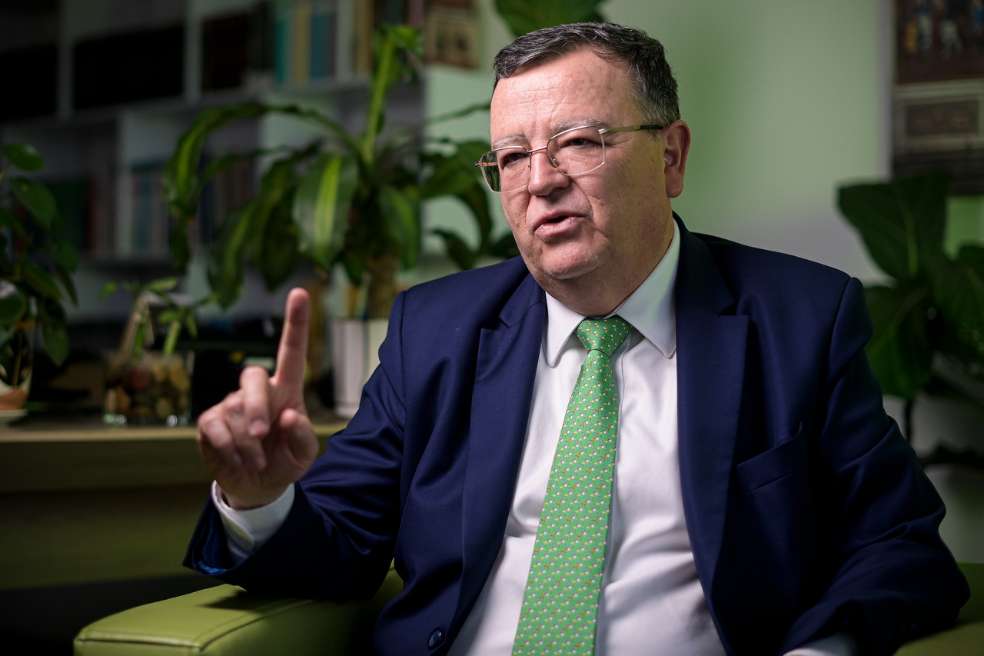 Magistrado Alejandro Ramelli, presidente de la JEP.