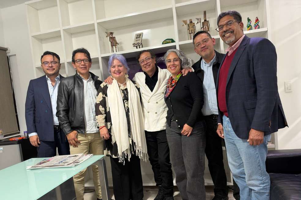 El expresidente Gustavo Petro presentó a la nueva dirección del Pacto Histórico.