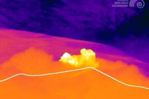 Volcán Puracé registró emisión de ceniza en las últimas 24 horas, pero no hay que alarmarse