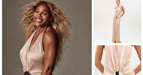 Serena Williams lució un diseño de la barranquillera Silvia Tcherassi: ¿cuánto vale?