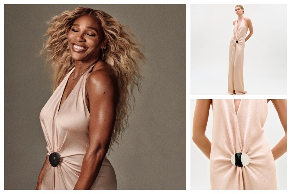 Serena Williams se vistió de Silvia Tcherassi. / Cortesía