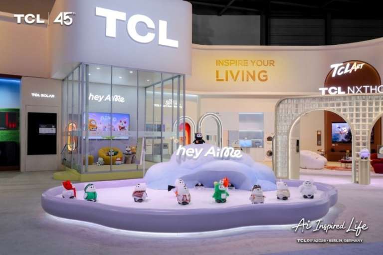 En fotos: TCL lleva su visión de una vida inspirada por la IA a IFA 2026