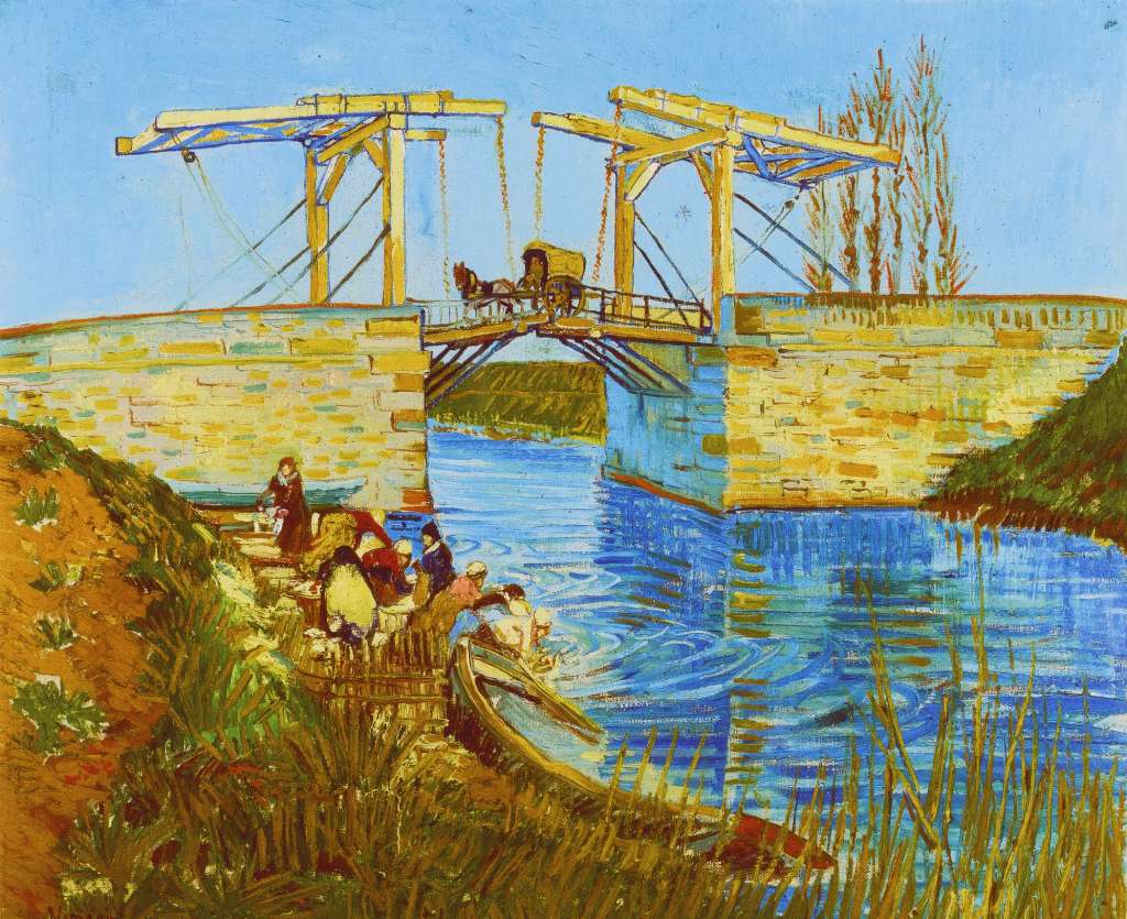 "Puente de Arles", obra de Van Gogh