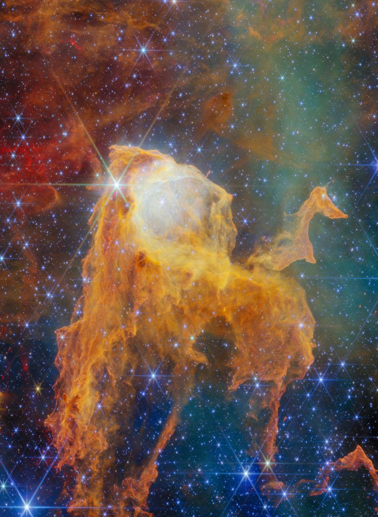 Telescopio James Webb encontró un “Cofre del Tesoro” en la Vía Láctea