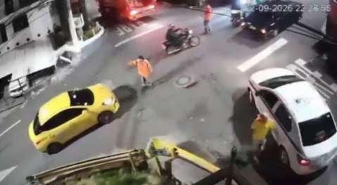 Identificaron a taxista que pasó por encima de recolector de basura en Medellín