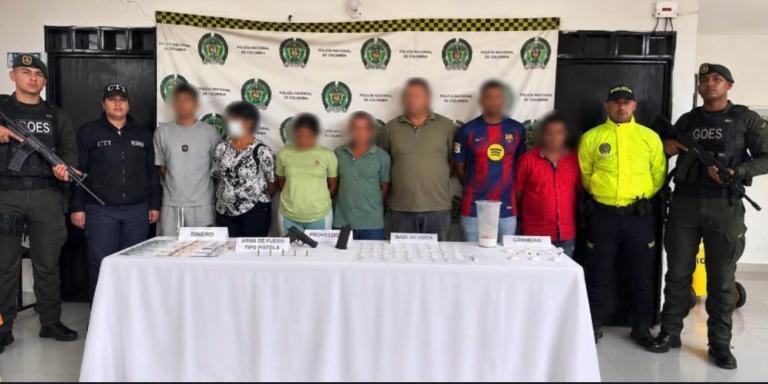 Desarticularon banda delincuencial que generaba COP 45 millones al mes en Valle del Cauca