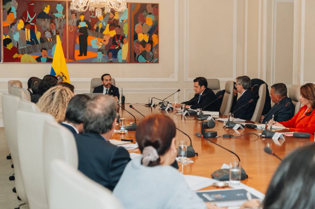 El presidente Abelardo de la Espriella en su consejo de ministros este miércoles.