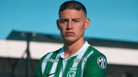 ¡Es oficial! James Rodríguez es nuevo jugador de Atlético Nacional: el 10 vuelve a Colombia
