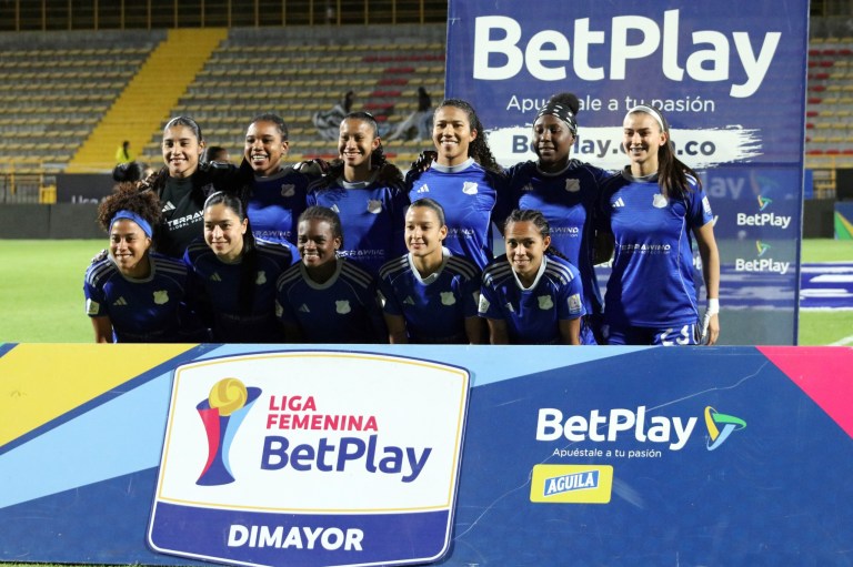 Millonarios 0-0 Internacional de Bogotá: Liga Betplay femenina en fotos