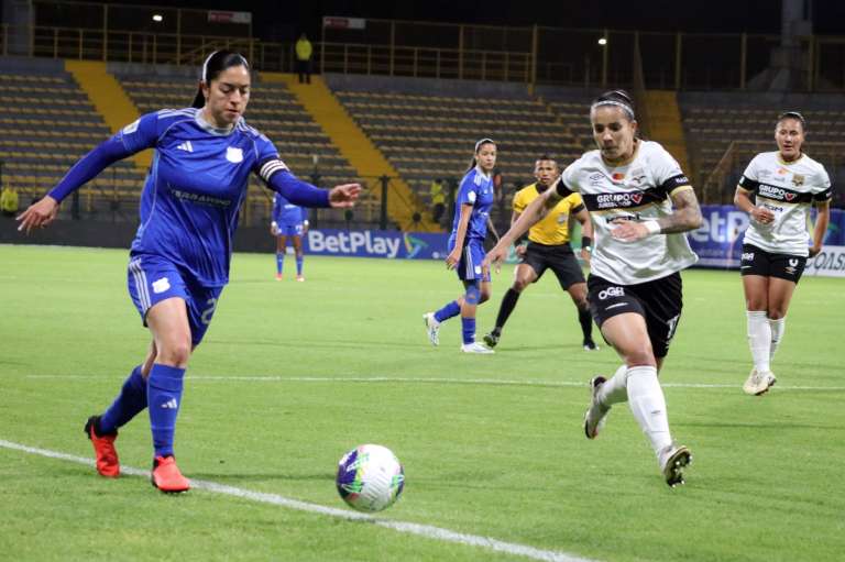 Millonarios 0-0 Internacional de Bogota: Liga Betplay femenina en fotos